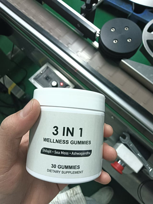 Cured 3 in 1 Gummies Cured Shilajit Gummies for Men